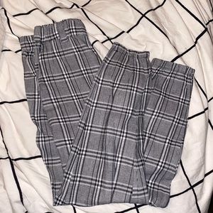 Gingham pants